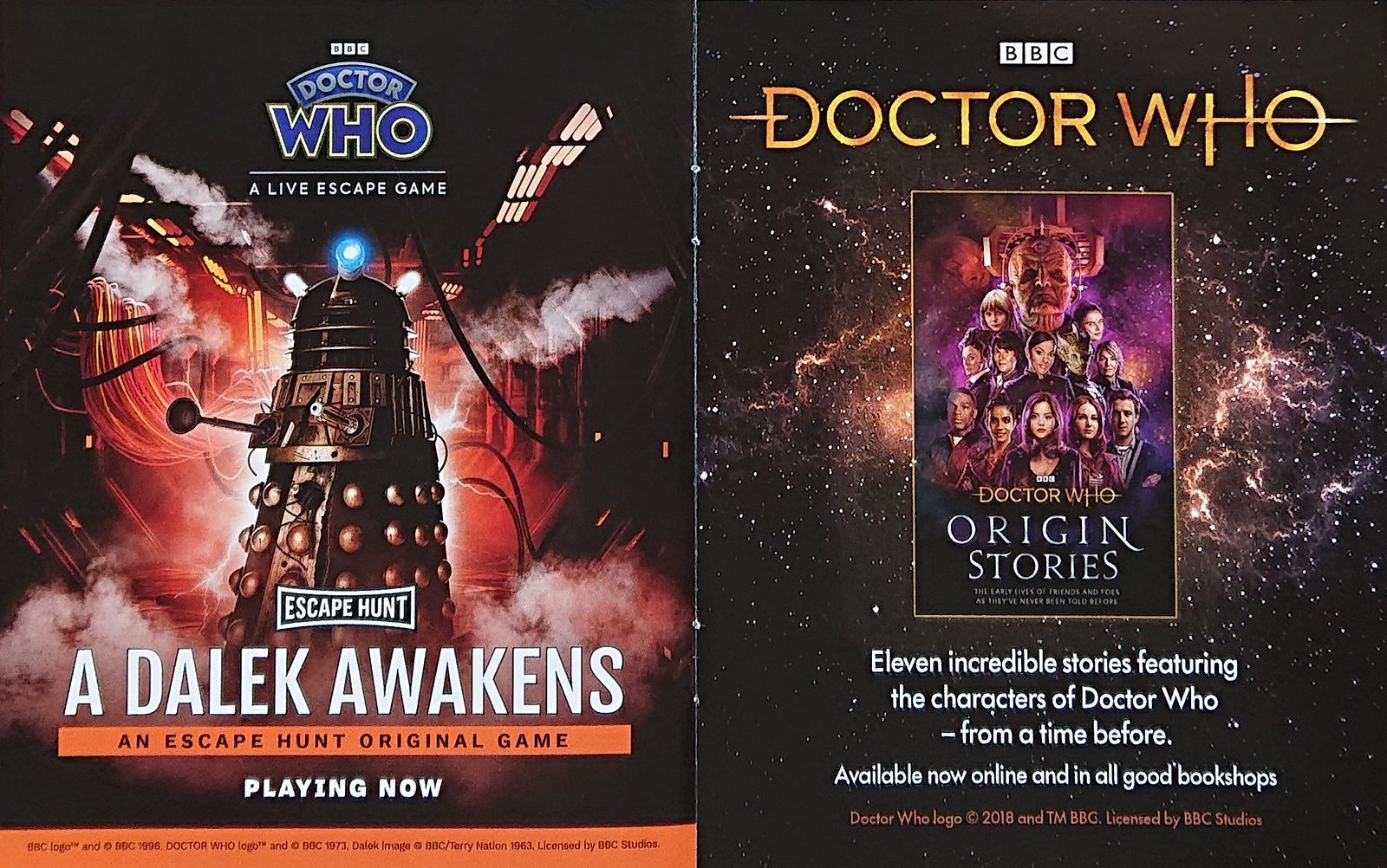 Inserts from BBCDVD 4560